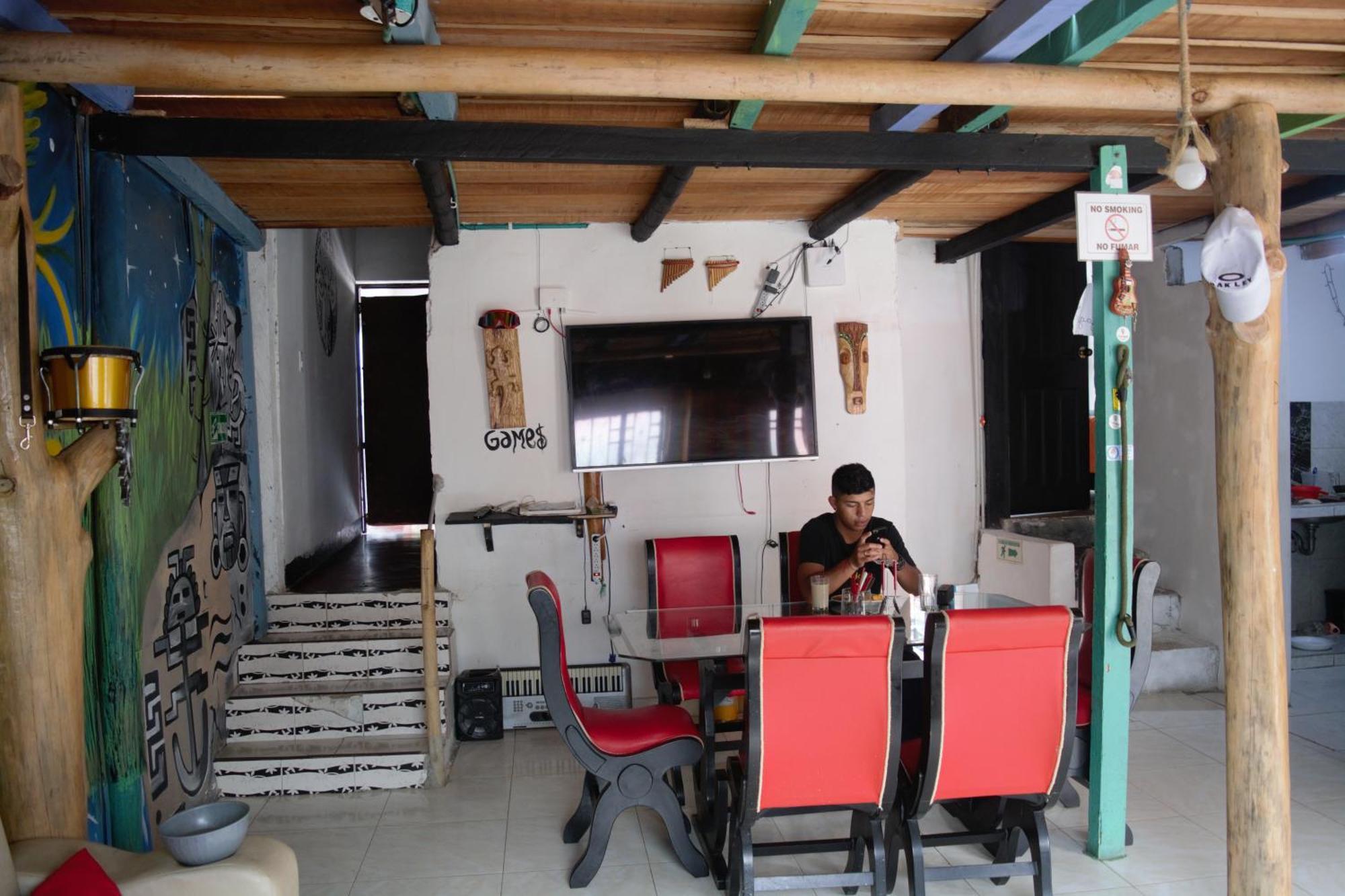 Hostal Musica Y Arte Сан-Агустин Экстерьер фото